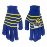 Σετ 2 ζευγάρια γάντια με σχέδιο Minions, σε 3 χρωματικούς συνδυασμούς